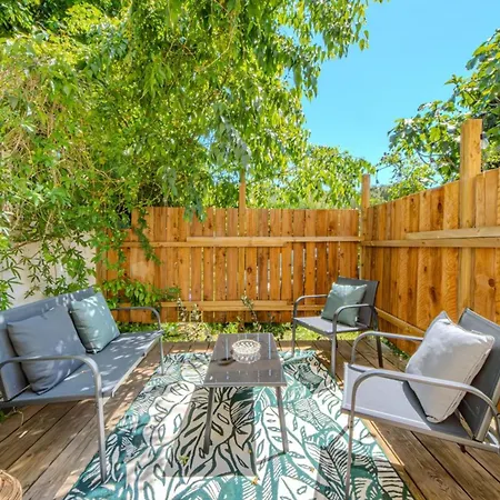 公寓 Le Cocon Ii - Private Garden Terrace - Parking *